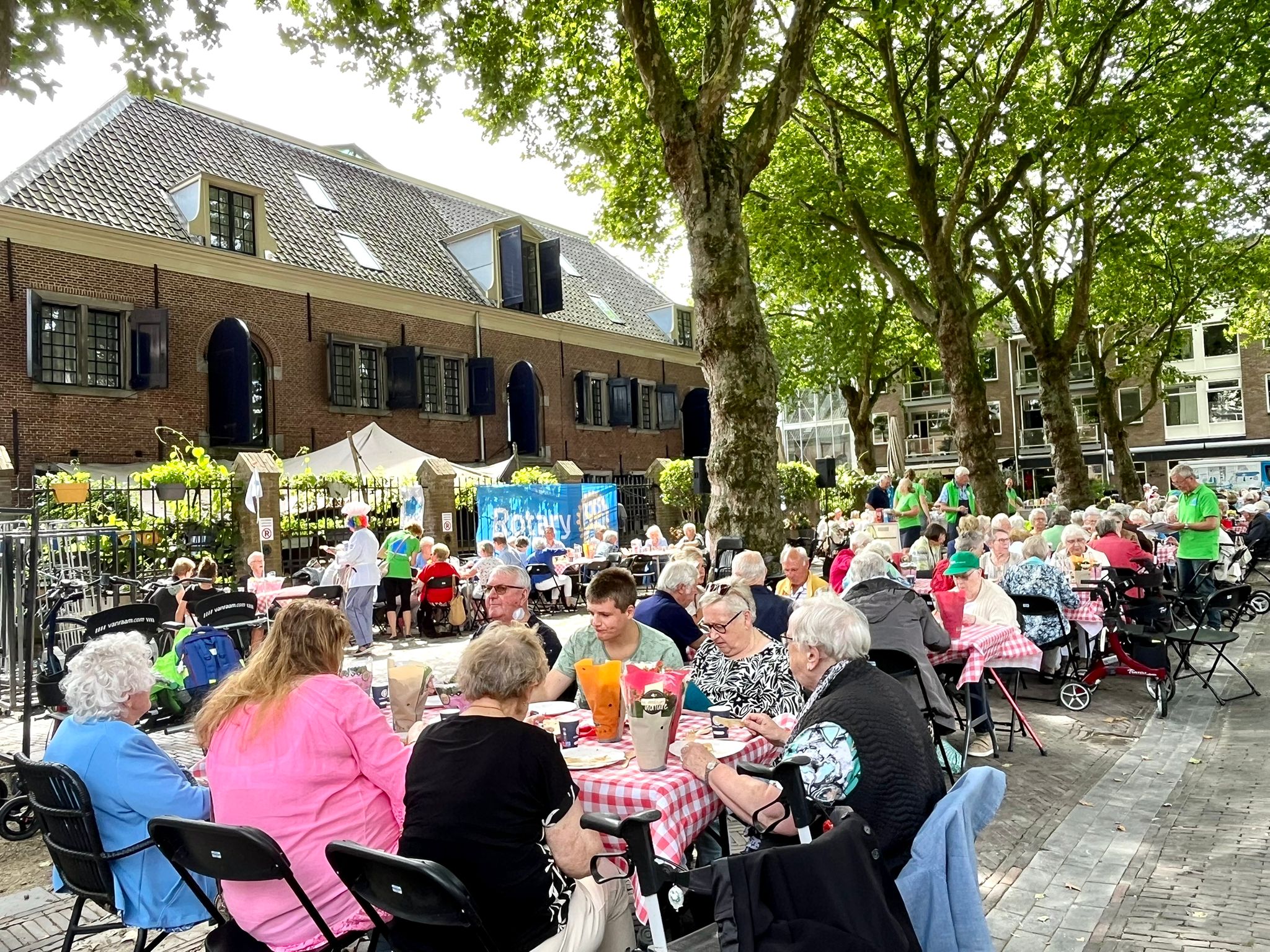 Pannenkoekenfeest in Woerden