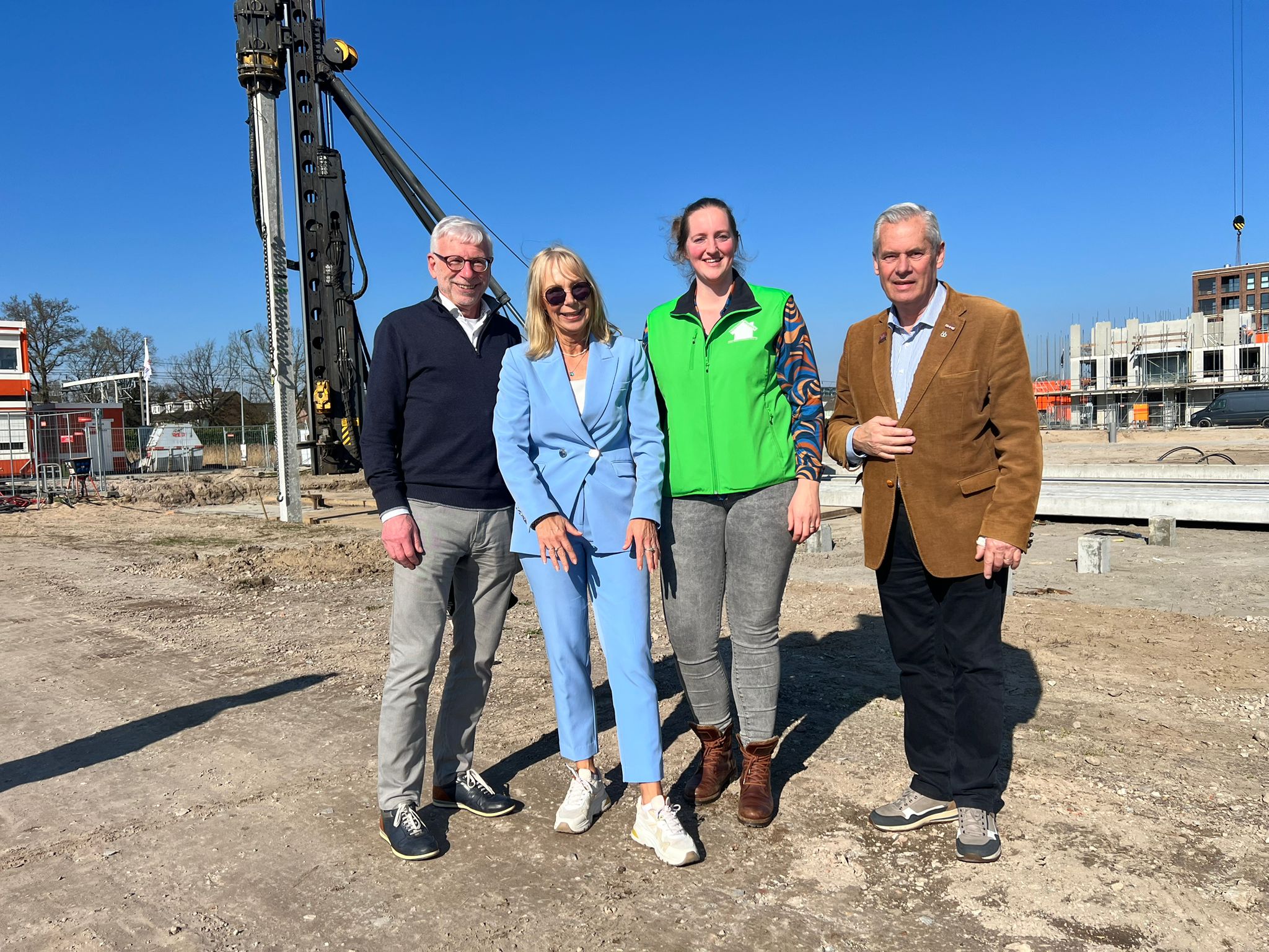 Eerste paal nieuw thuishuis in Woerden